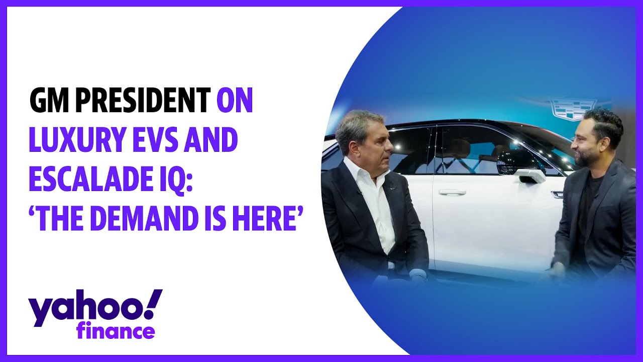 Gm President On The Cadillac Escalade Iq Ev The Demand For Luxury Evs