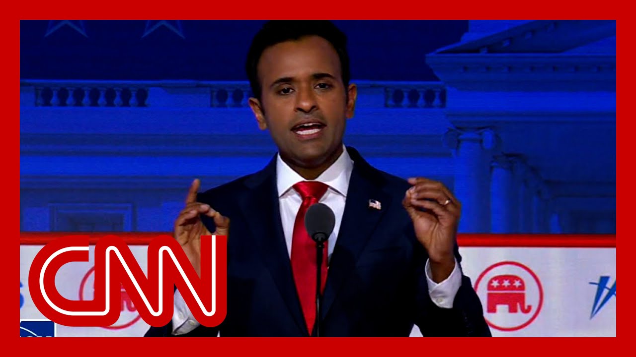 Dana Bash presses Vivek Ramaswamy on his Ukraine comments from debate ...
