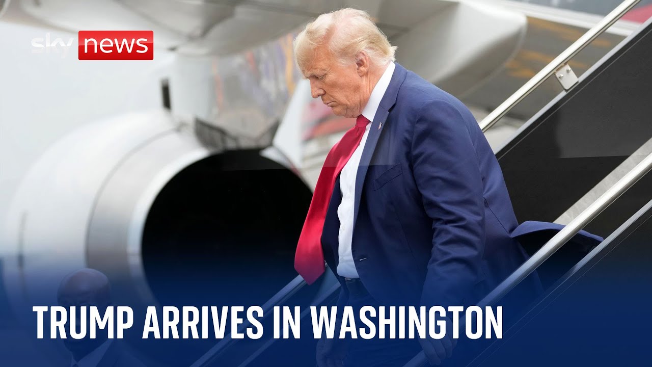 Donald Trump en route to courthouse in Washington - The Global Herald