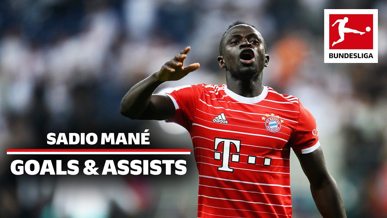 Sadio Mané - All Goals and Assists in the Bundesliga ever! - The Global ...