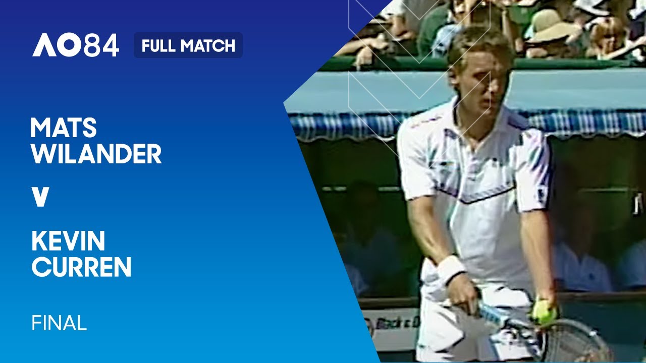 Mats Wilander v Kevin Curren Full Match Australian Open 1984 Final