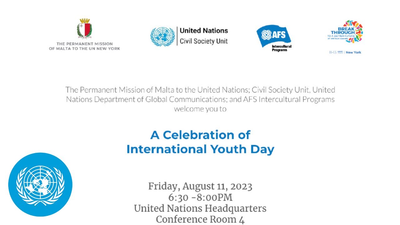 A Celebration of International Youth Day 2023 | United Nations - The