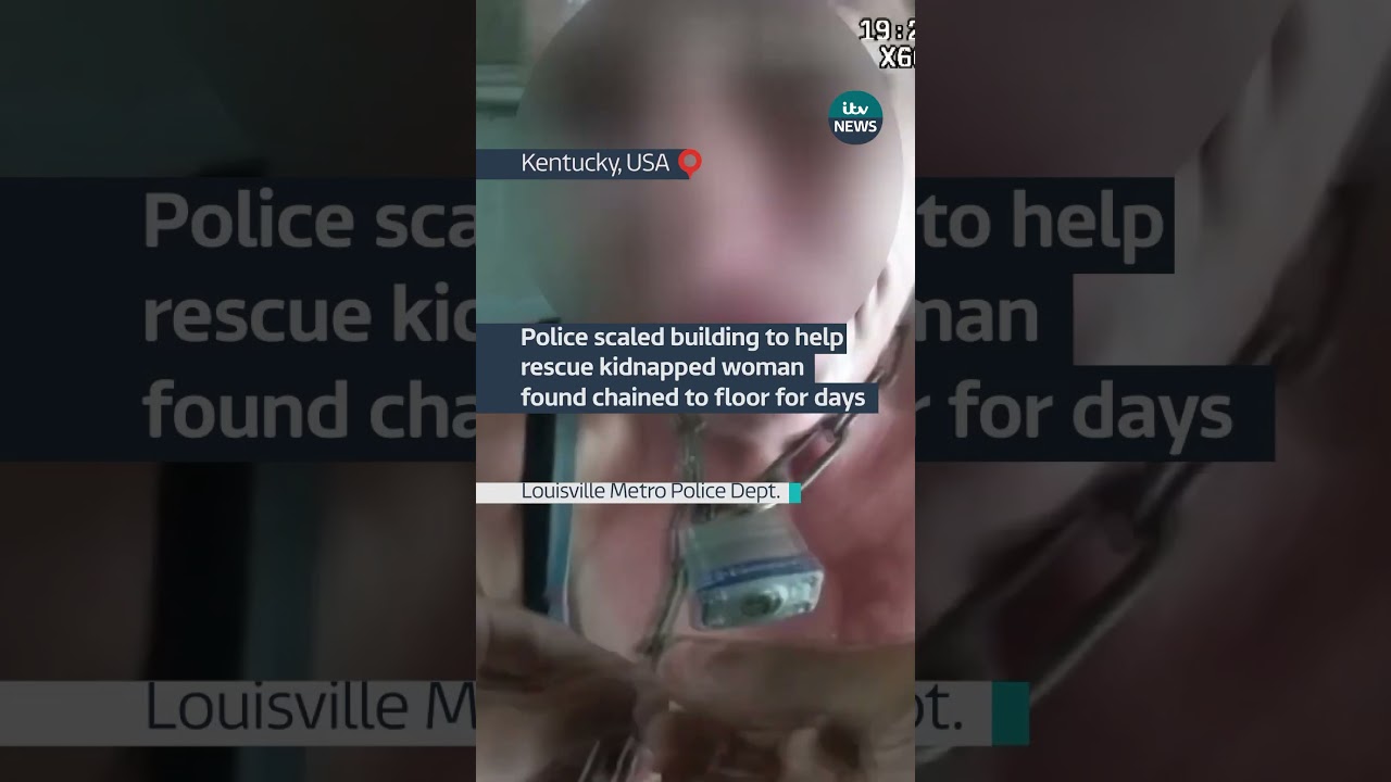 Police scaled building to help rescue kidnapped woman found chained to ...