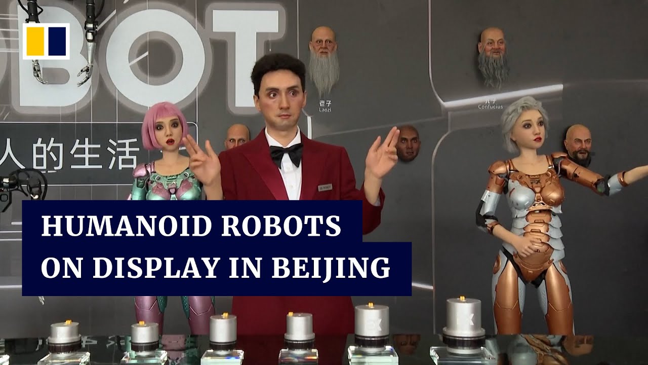 China World Robot Expo 2023 Your next bartender could be a humanoid
