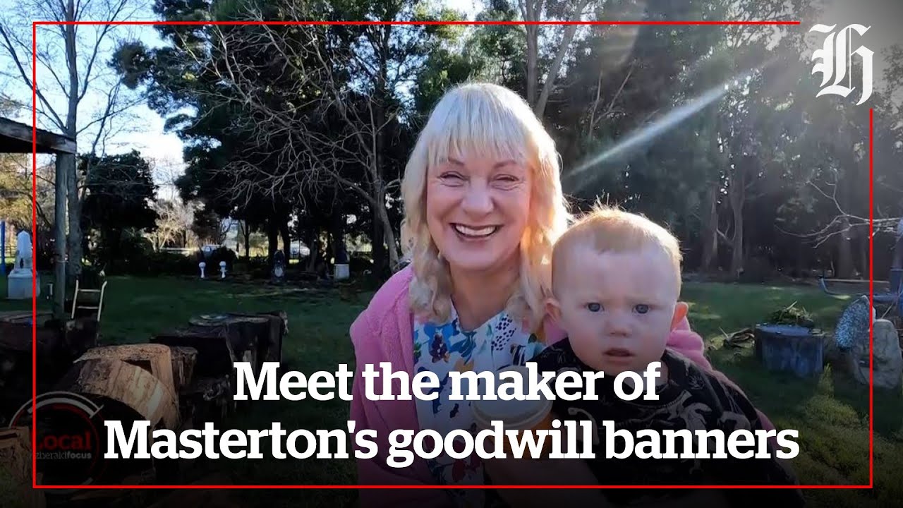 Woman behind Masterton’s mysterious banners revealed