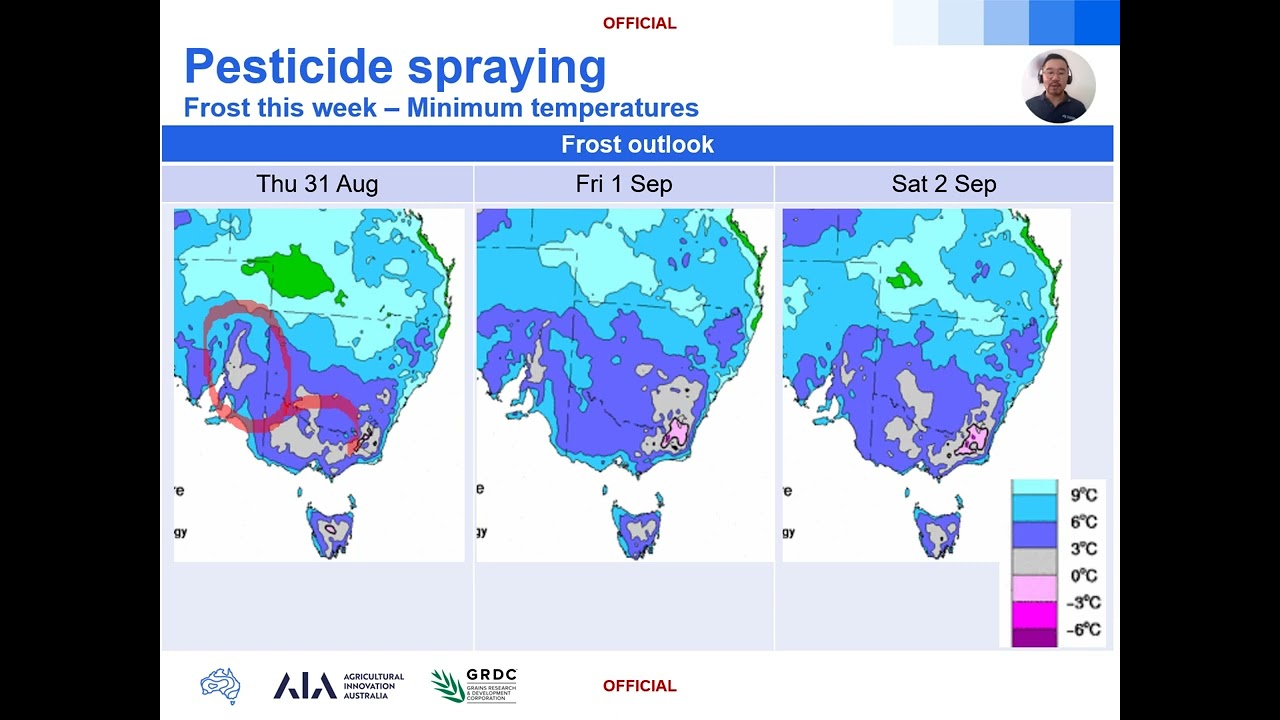 Australia Weather September Grains Climate Outlook SA, Vic and Tas