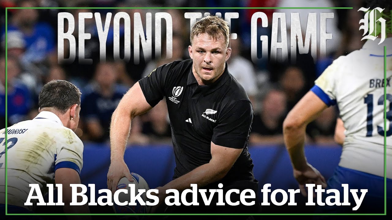 Rugby World Cup 2023: Hear All Blacks captain Sam Cane's advice to defeated Italy