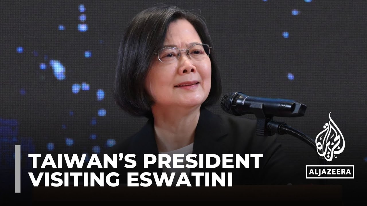 Taiwan’s President Tsai concludes visit to Eswatini, last ally in ...