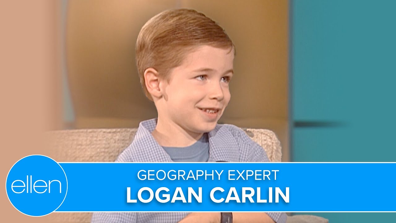 Meet Logan Carlin The First 6YearOld Geography Expert on Ellen