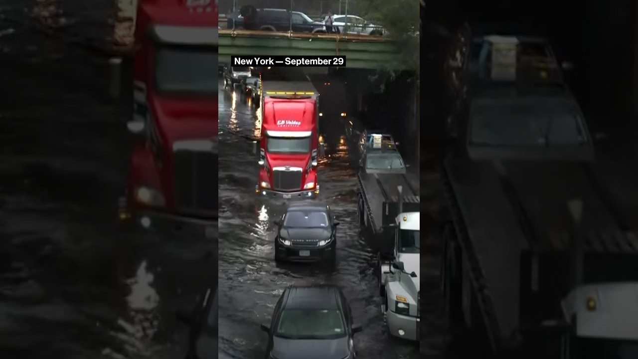 New York Flooding: Torrential Rain Swamps Streets, Subways - The Global ...