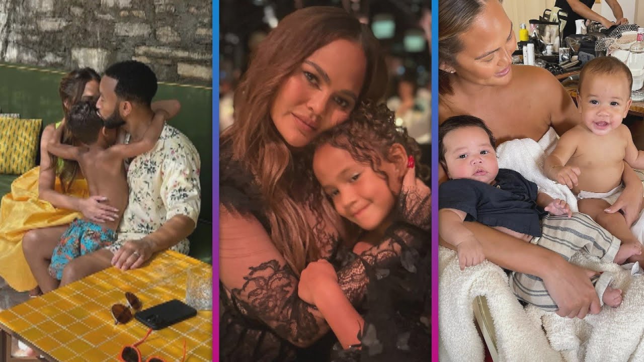 Chrissy Teigen Shares Sweet Family Moments From 10Year Anniversary