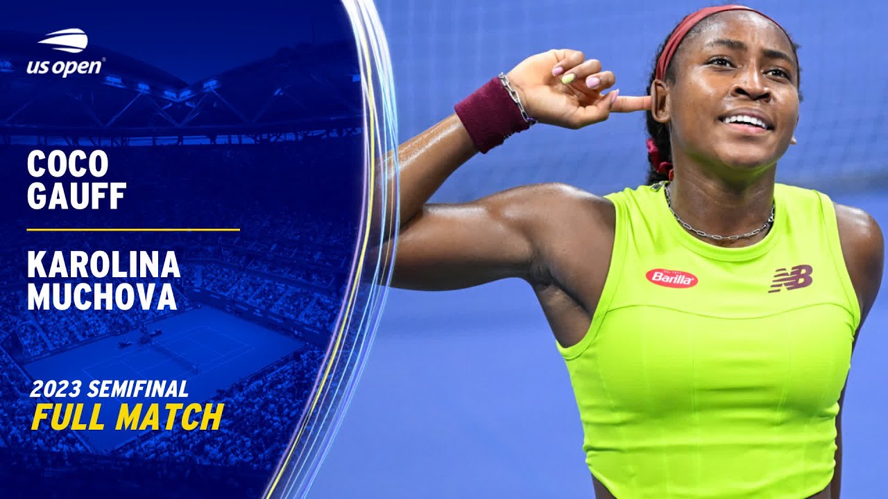Coco Gauff vs. Karolina Muchova Full Match 2023 US Open Semifinal
