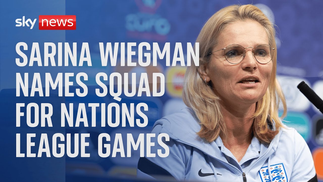 Watch live: Sarina Wiegman news conference ahead of Nations League