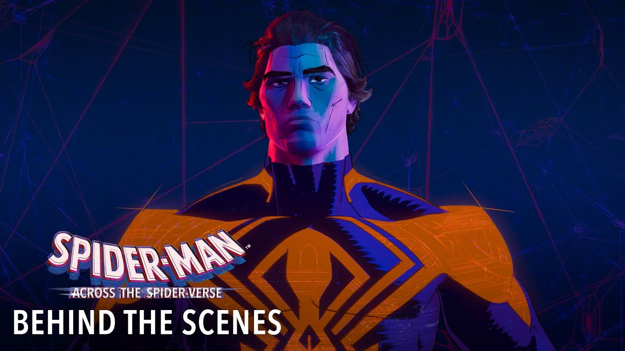 Oscar Isaac Into The Spider Verse Scene SPIDER-MAN: ACROSS THE SPIDER-VERSE - Behind the Scenes With Oscar