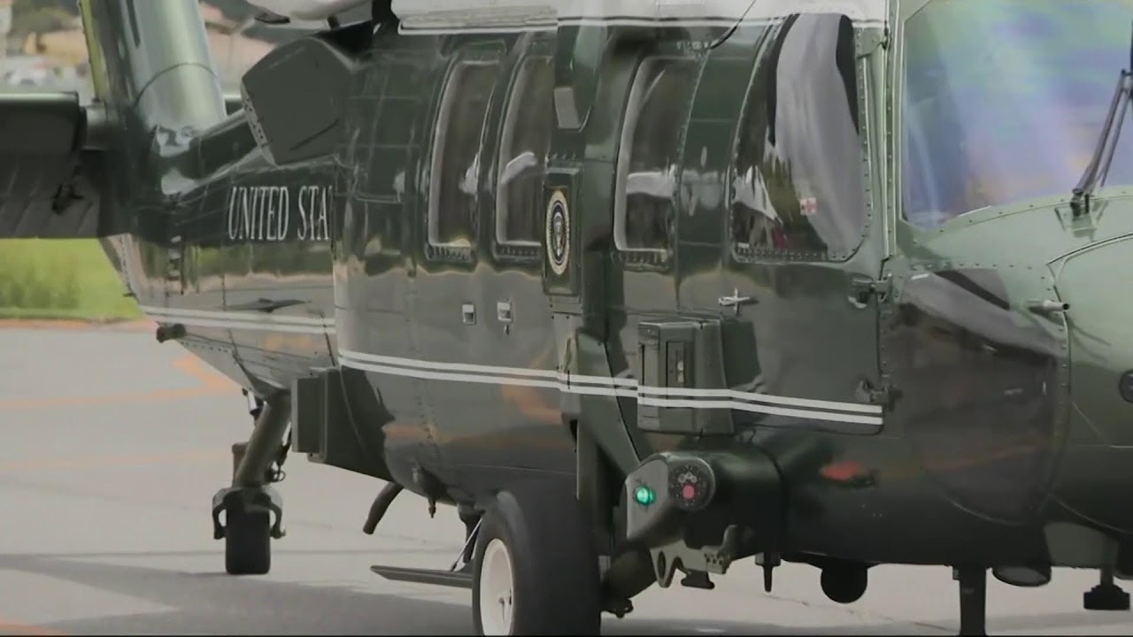 Watch live us president joe biden and first lady jill biden arrive in