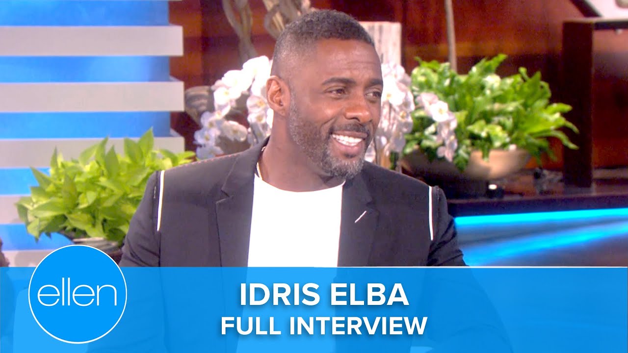 Idris Elba Full Interview on the Ellen DeGeneres Show The Global Herald(02)