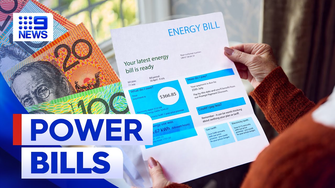 New report shows Queenslanders could save more on power bills | 9 News ...