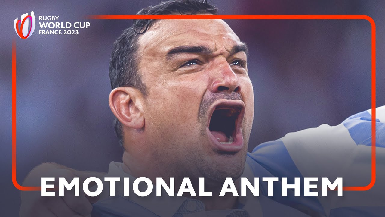 Argentina's emotional anthem! | Rugby World Cup 2023 - The Global Herald