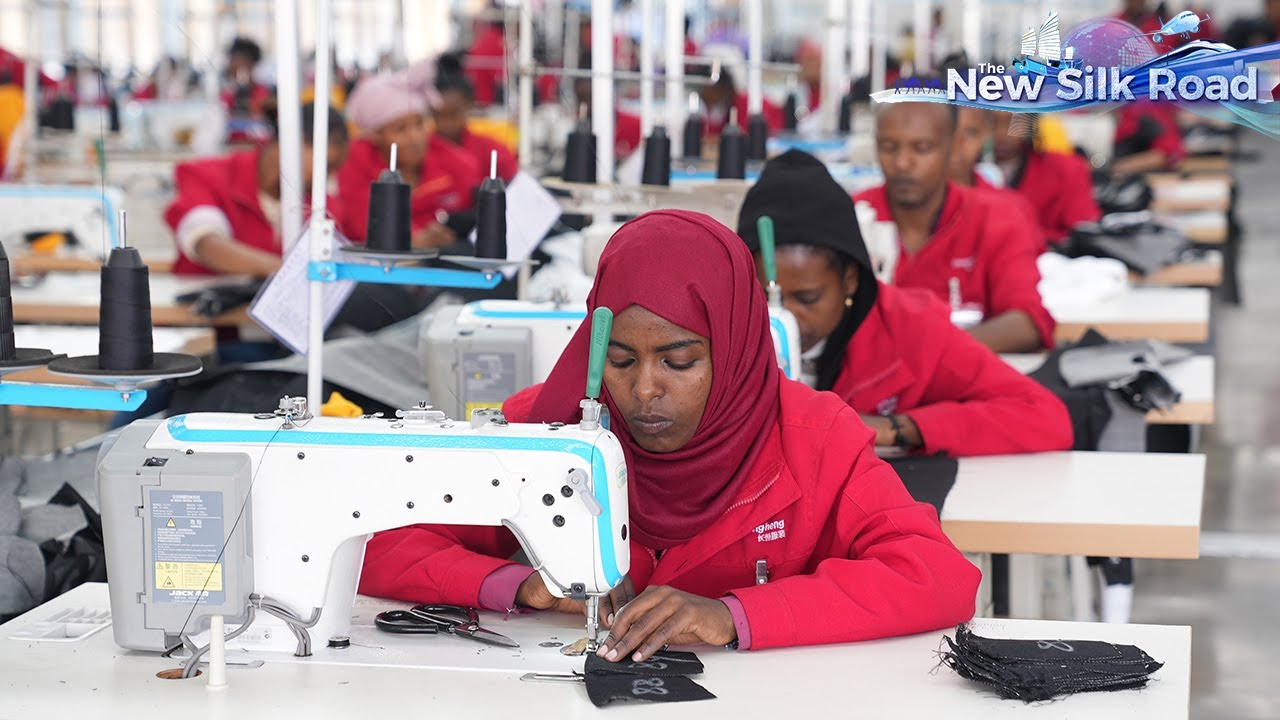 Watch Visiting a Chinese footwear manufacturer in Ethiopia The