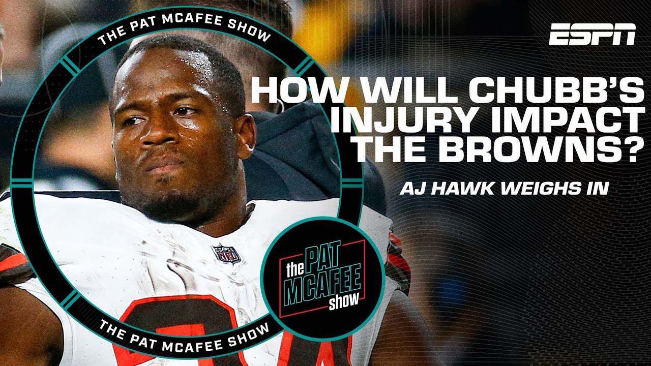 Discussing the severity of Nick Chubb's injury The Pat McAfee Show