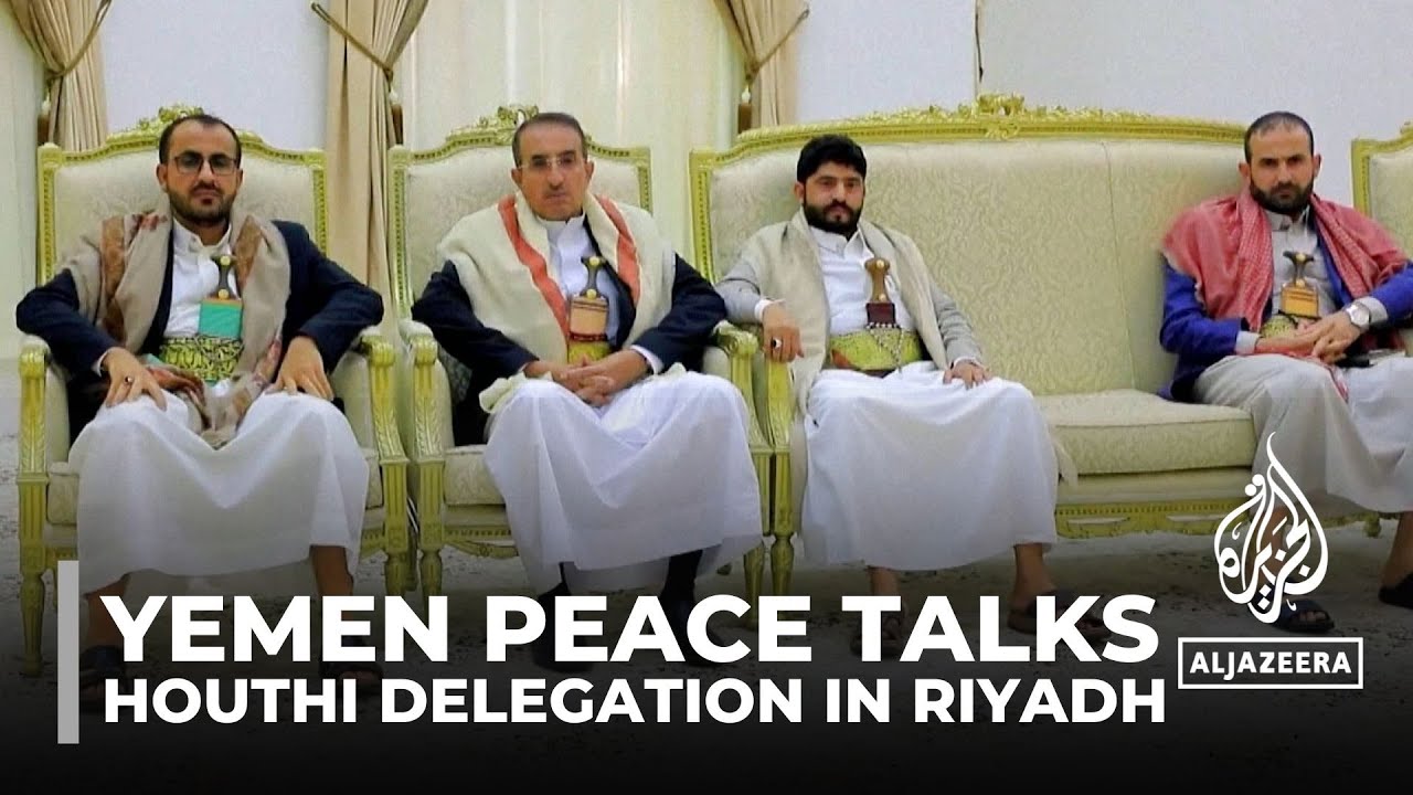 Yemen's Houthi delegation arrives in Saudi Arabia for peace talks - The ...