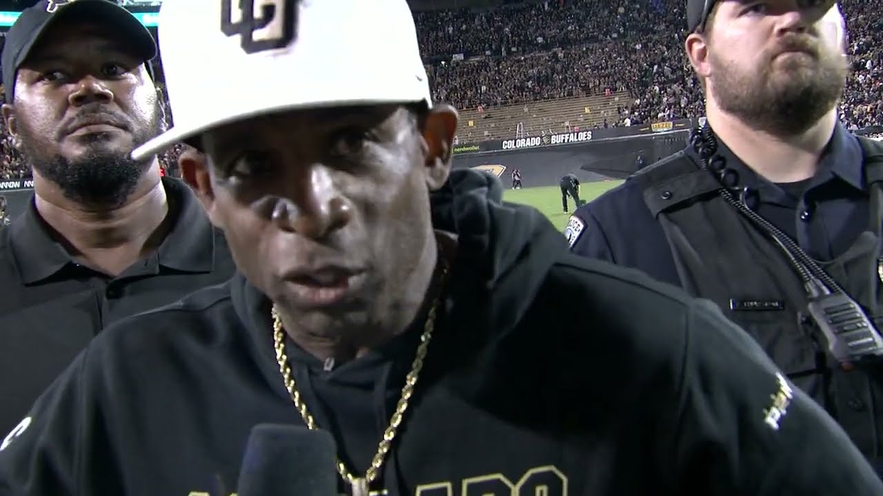 Deion Sanders Halftime Interview We’ve got to move the damn football! ESPN College Football