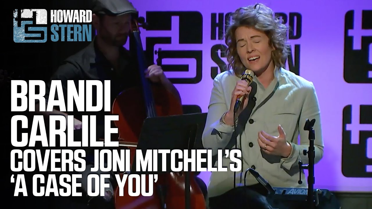 Brandi Carlile Covers “A Case of You” in the Stern Show Studio (2018