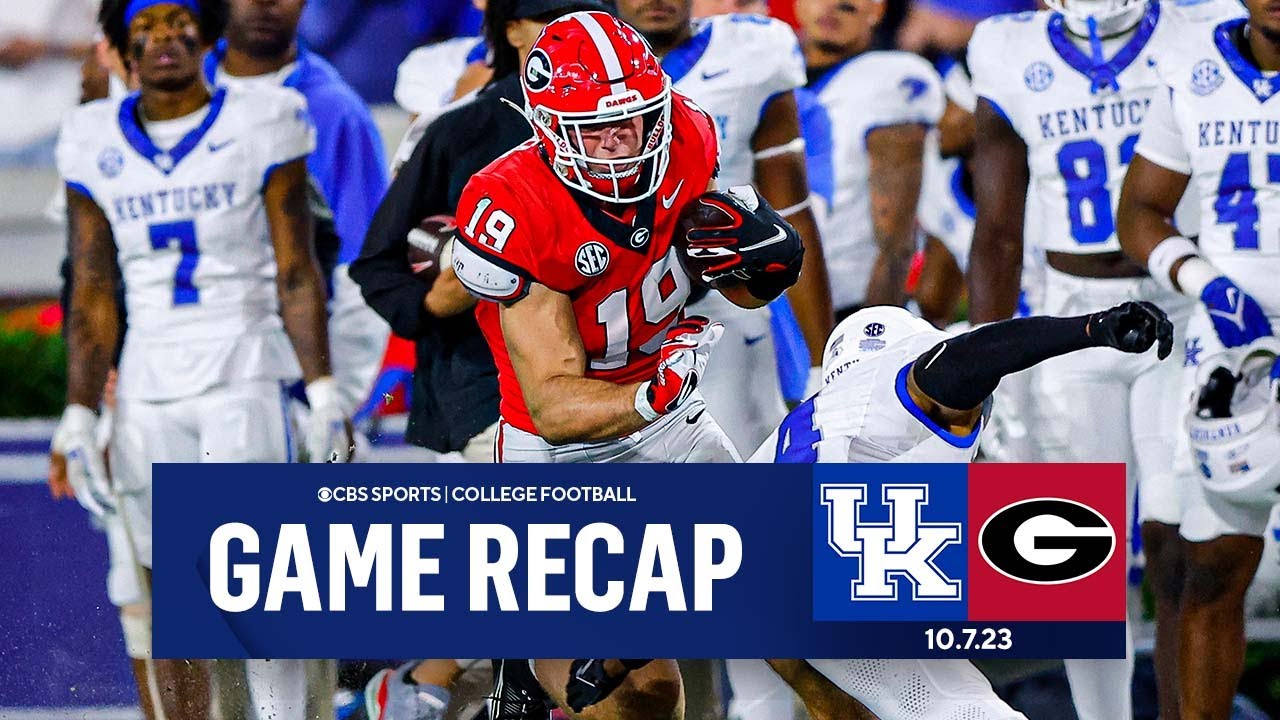 No 1 Georgia DOMINATES No 20 Kentucky For 23rd Straight Win I Game 9FLb6NDNMpA 