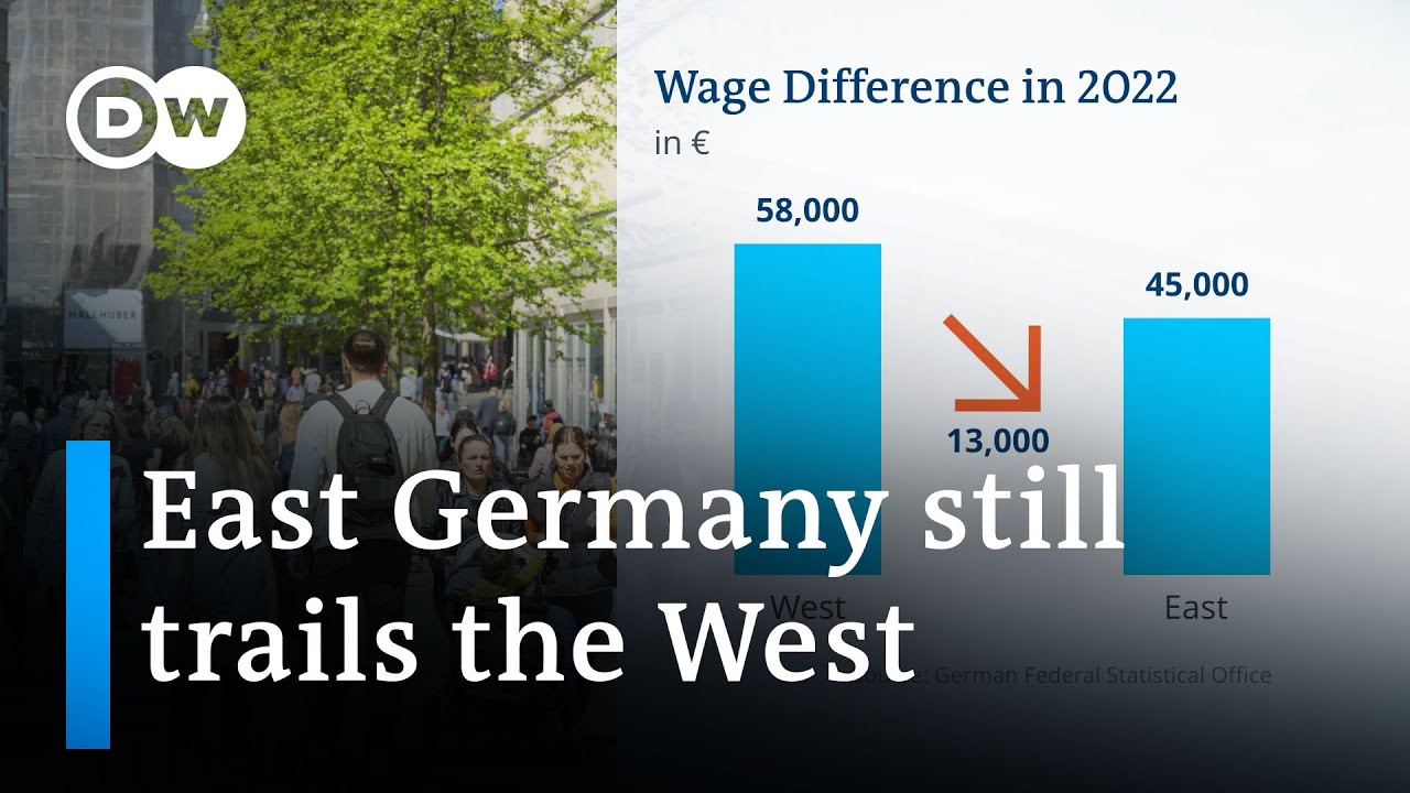 The economic gap between East and West Germany DW Business The