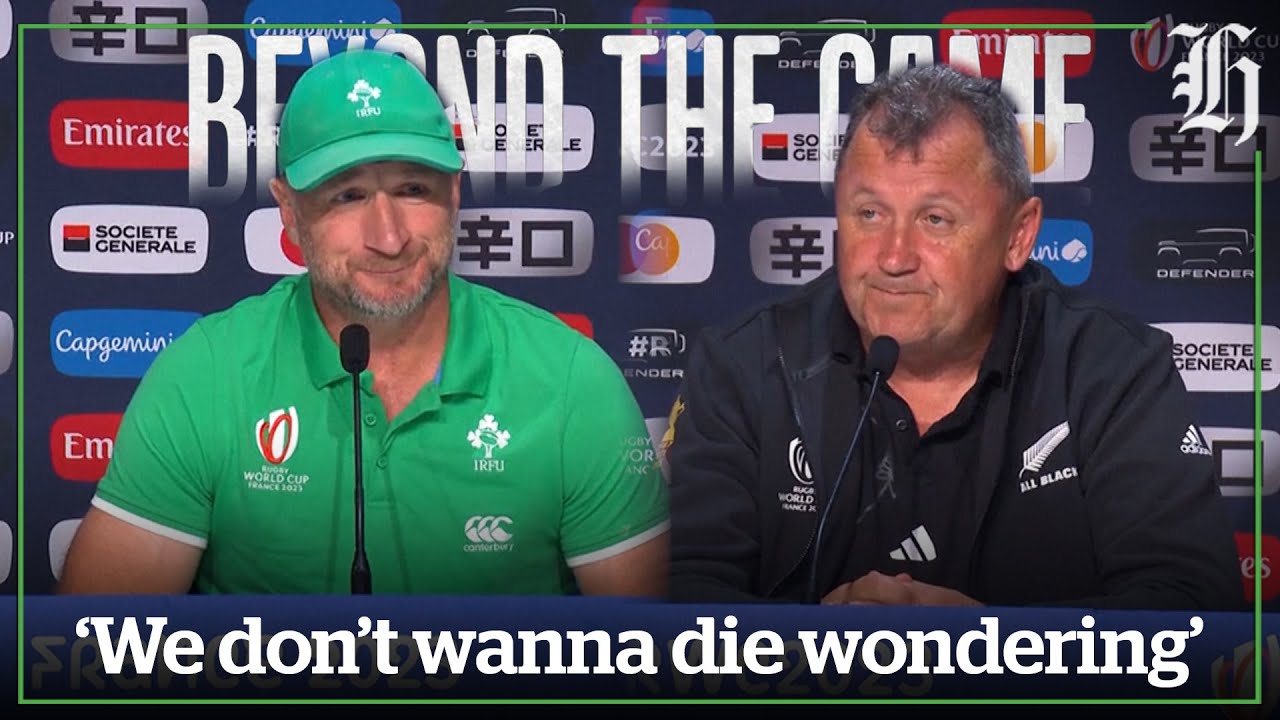 Rugby World Cup 2023: Final words between All Blacks & Ireland before quarter-final