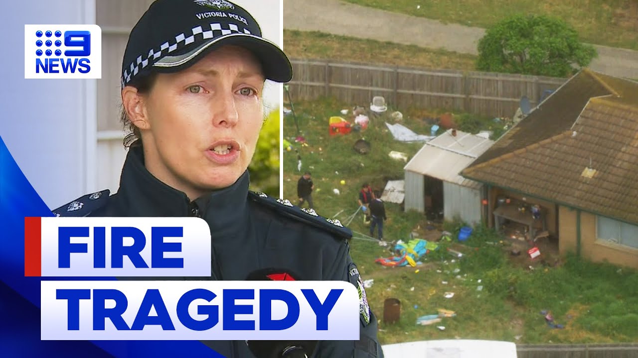 Two children killed in shed fire in Victoria | 9 News Australia - The ...