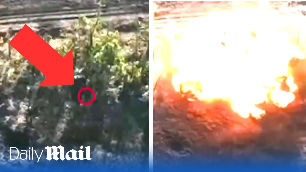 Ukrainian fpv drones eliminate russian ammunition depot around verbove