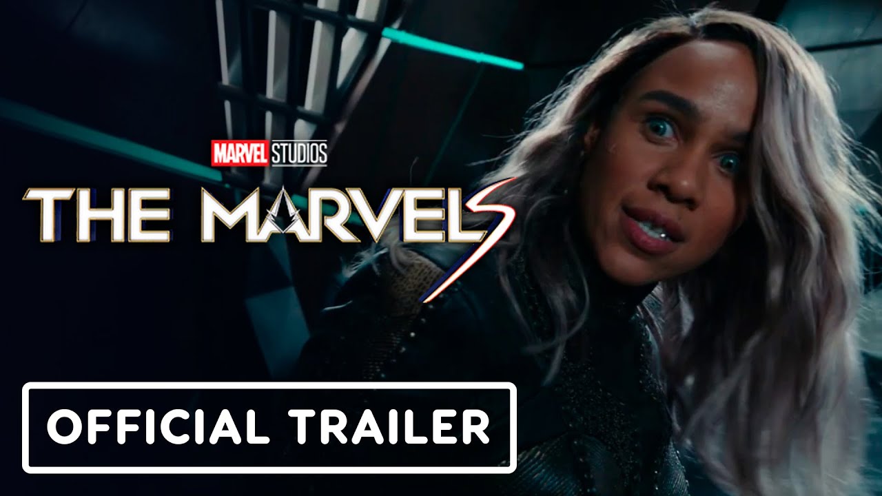 The Marvels Official Trailer (2023) Brie Larson, Teyonah Parris, Iman
