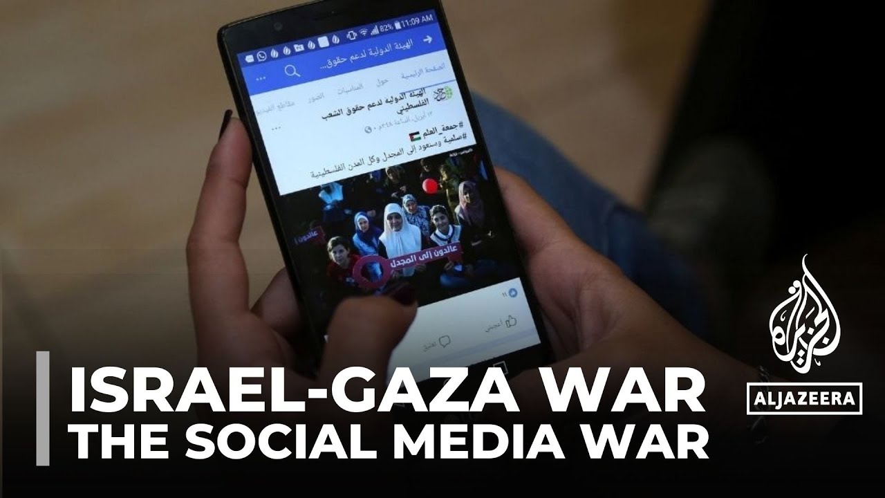 The social media war Claims Palestinian content being restricted The