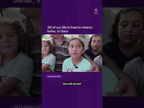 'All of our life is lived in misery'