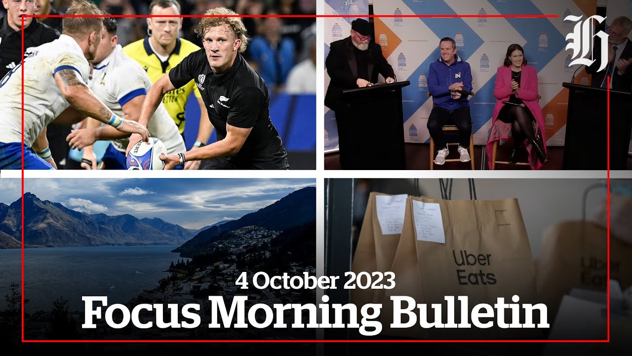 All Blacks squad named, hospitality violence spike and why EV sales are surging