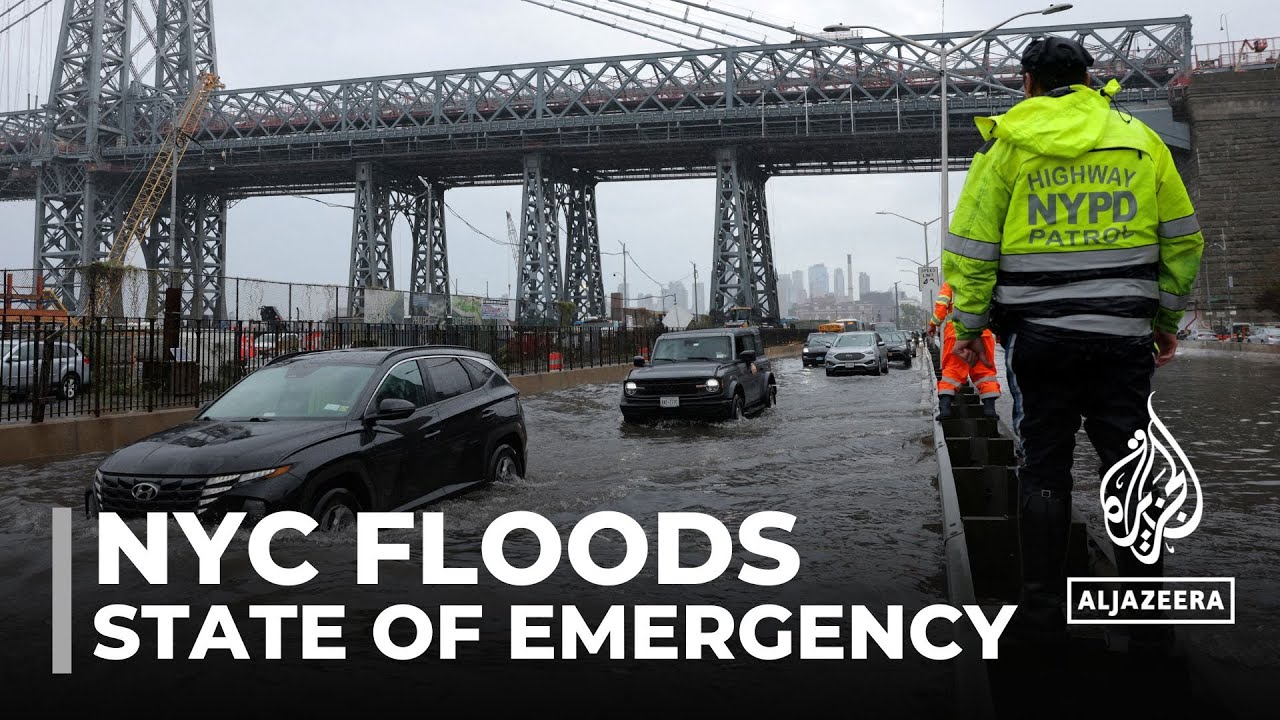 New York City floods: State of emergency declared after heavy rains ...