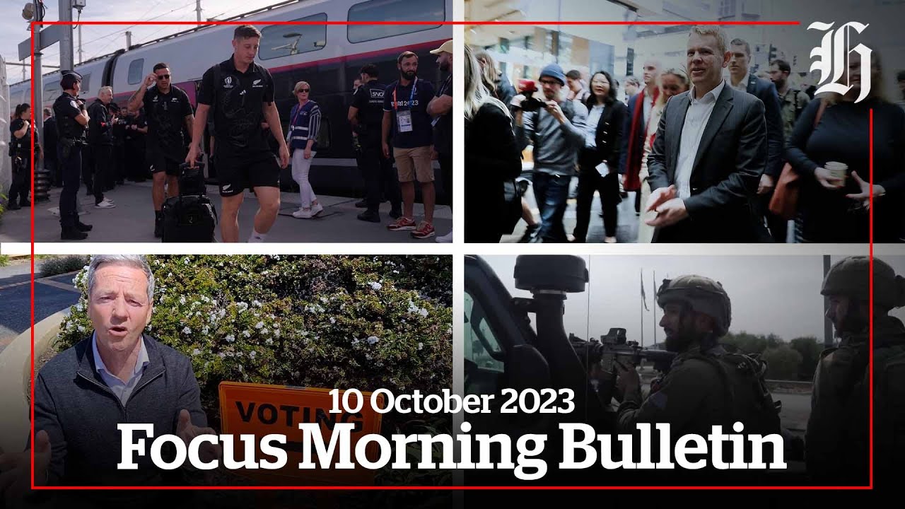 All Blacks back in Paris, Gaza war intensifies and Labour on the offensive