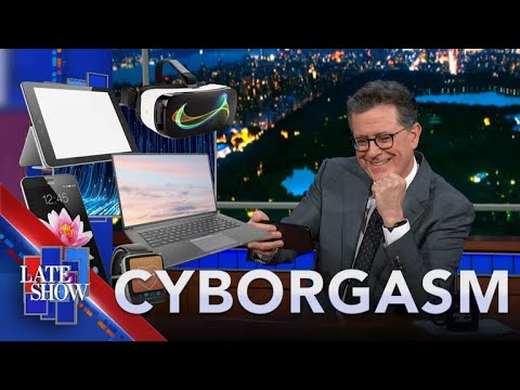 Stephen Colbert’s Cyborgasm: iPhone 15 Pro Robocar Sex NYPD’s