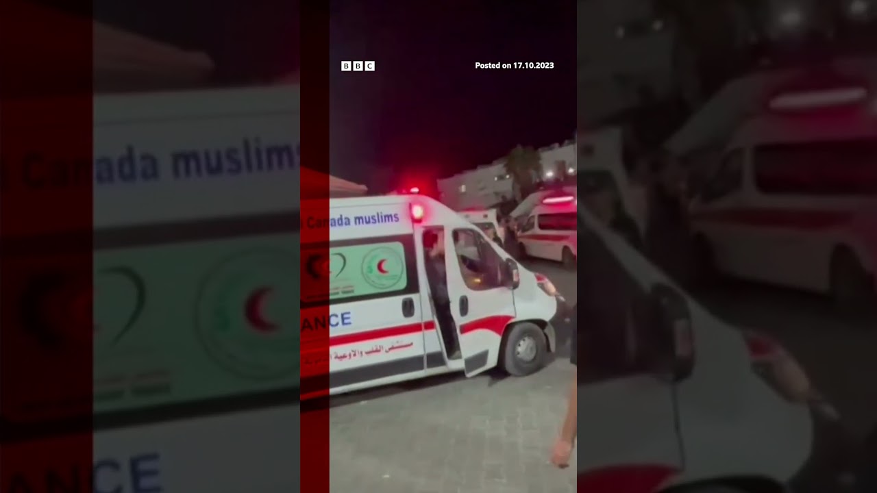 Hundreds Feared Dead At Gaza Hospital As Israel Denies Strike Shorts Hundreds Feared Dead At Gaza Hospital As Israel Denies Strike Shorts