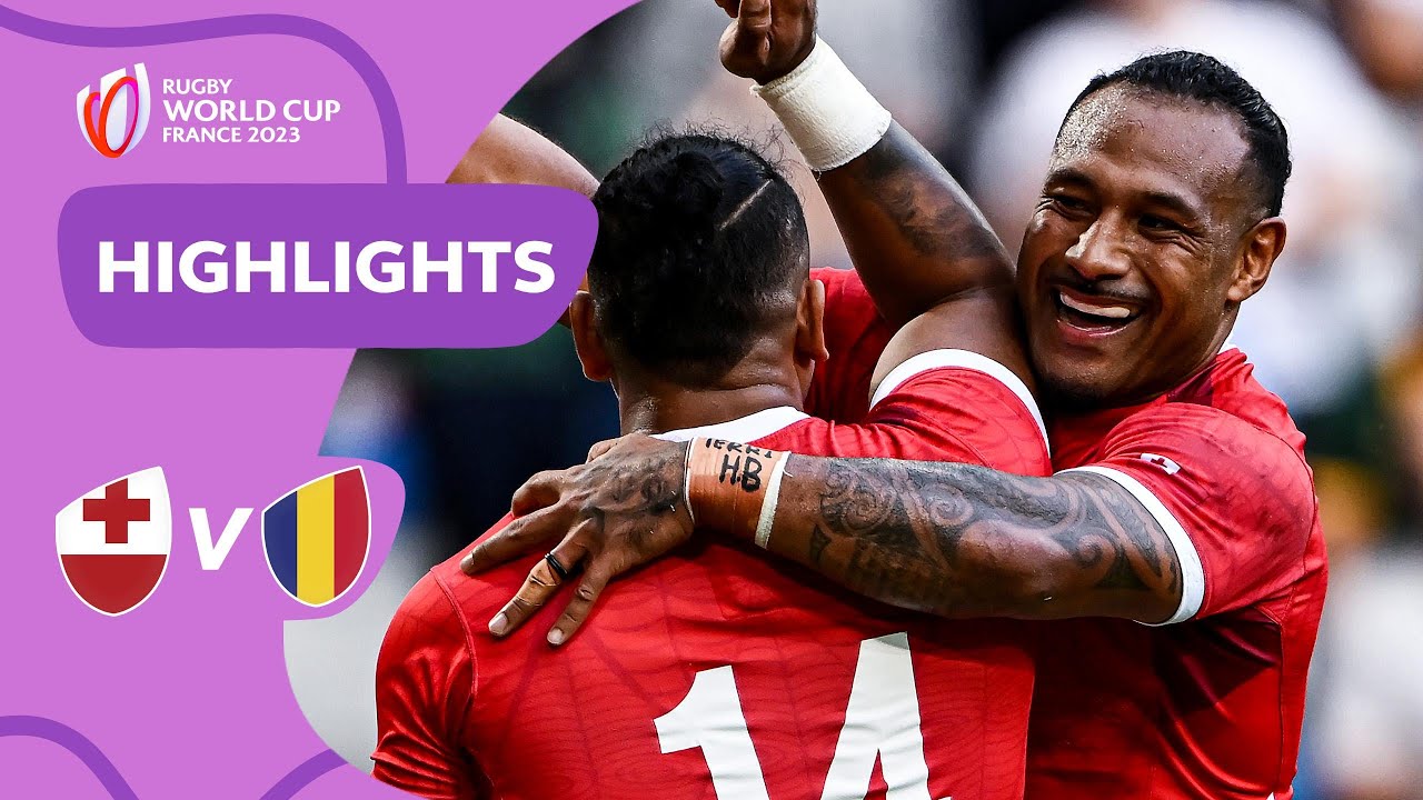 Romania Rugby Rwc Ten-try thriller | Tonga v Romania | Rugby World Cup 2023 Highlights ...