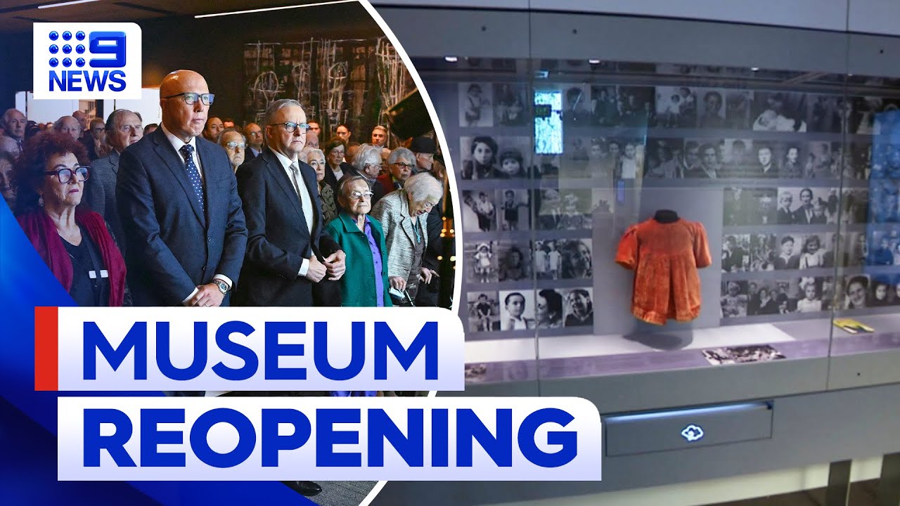Melbourne Holocaust Memorial reopens | 9 News Australia - The Global Herald