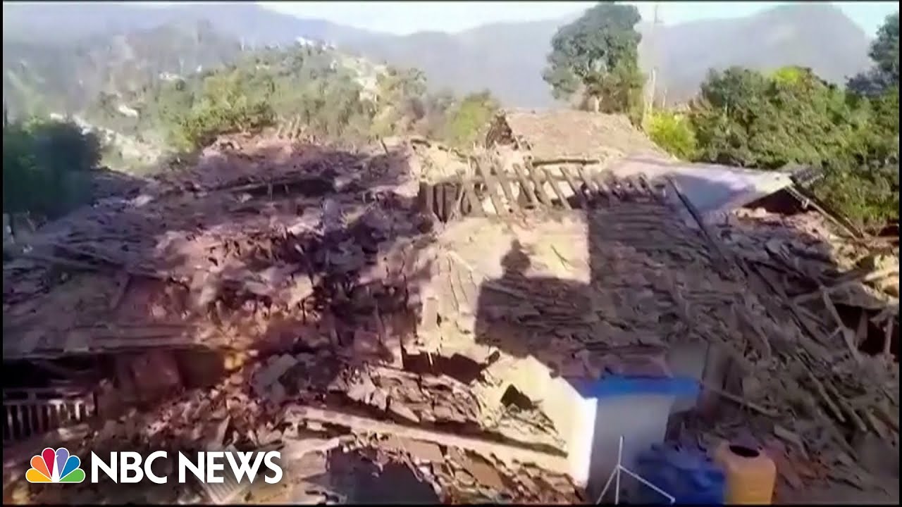 Video shows aftermath of Nepal earthquake that killed dozens The