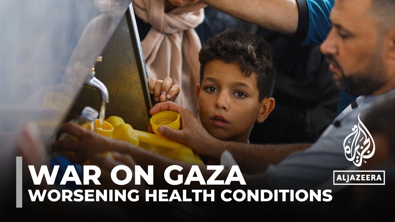Deteriorating health conditions in Gaza Unclean water causes diseases