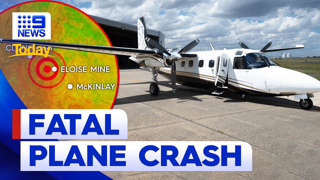Three crew killed in light plane crash in Queensland | 9 News Australia ...