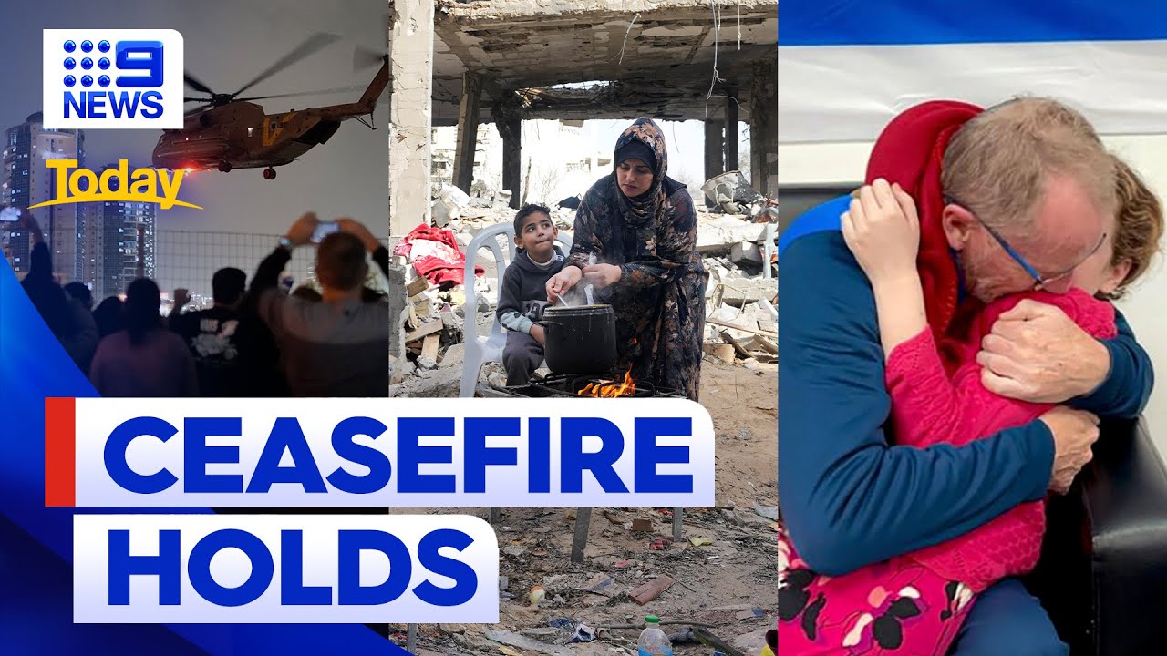 Released hostages reunite with families as Israel-Hamas truce holds | 9 ...