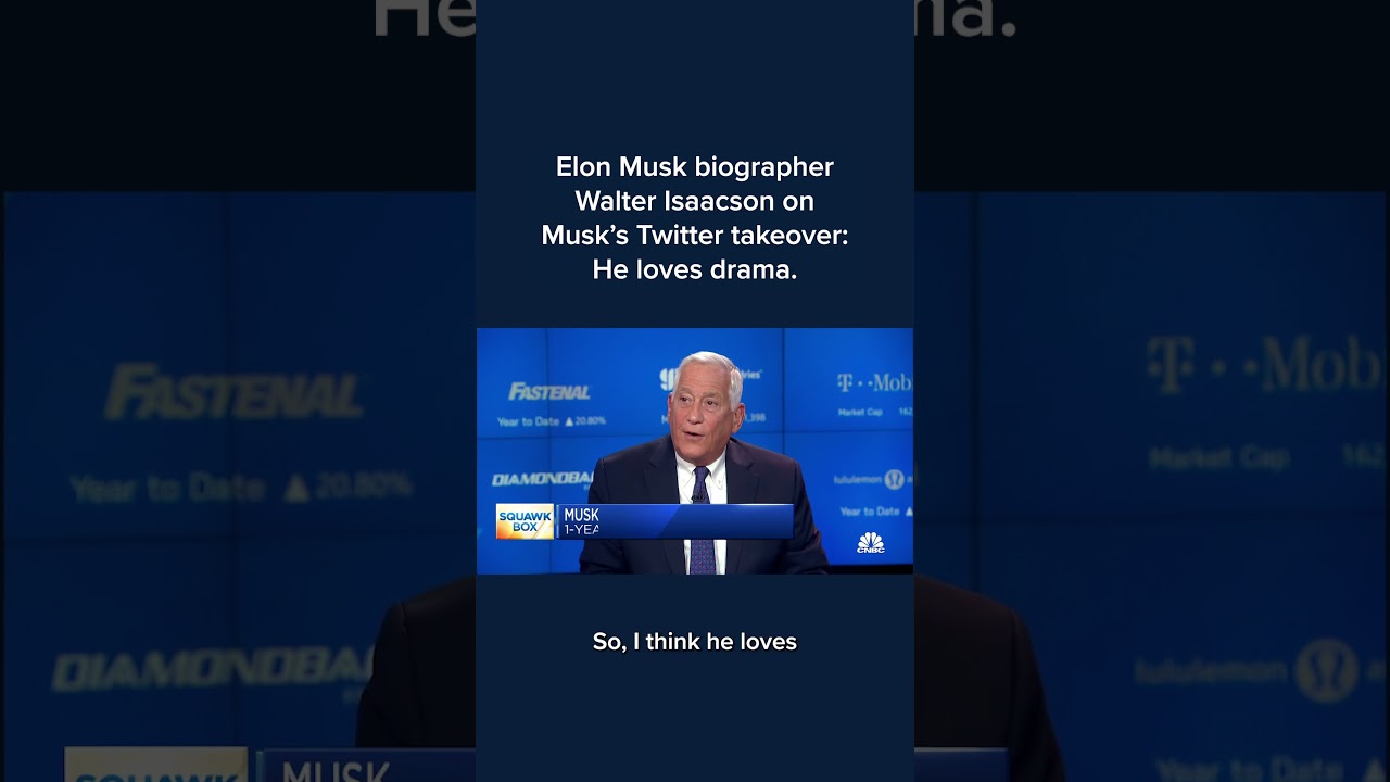 Elon Musk Biographer Walter Isaacson On Musk s Twitter Takeover He elon-musk-biographer-walter-isaacson-on-musk-s-twitter-takeover-he
