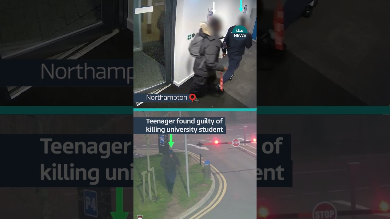 Teenager found guilty of killing university student #northampton #uk # ...