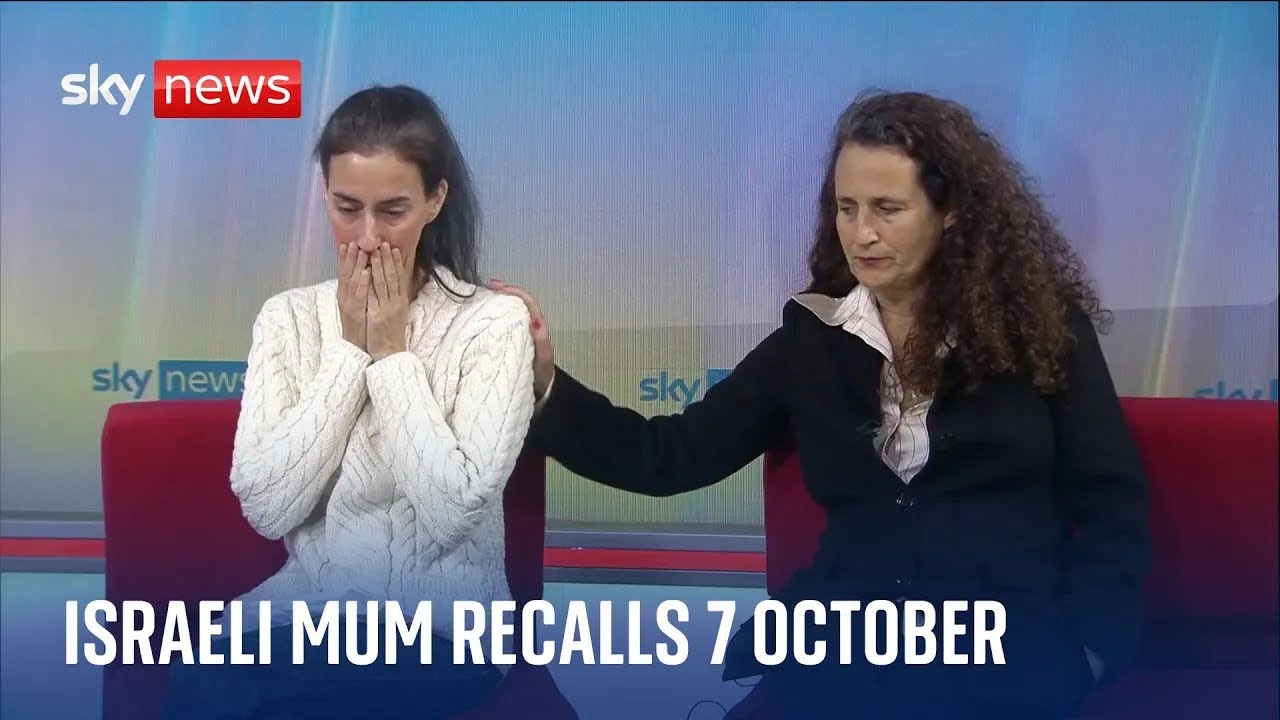 Israel-Hamas war: Mother breaks down in tears describing son and ...
