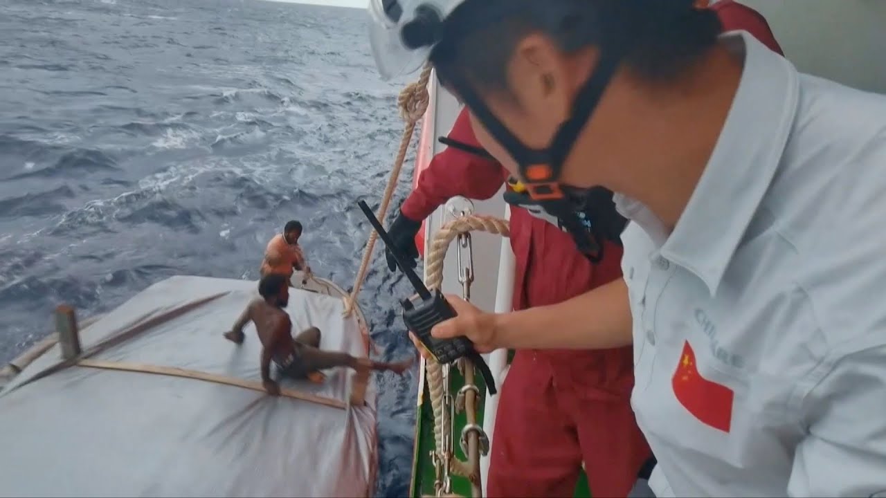 Antarctica-bound science ship rescues four stranded fishermen near ...